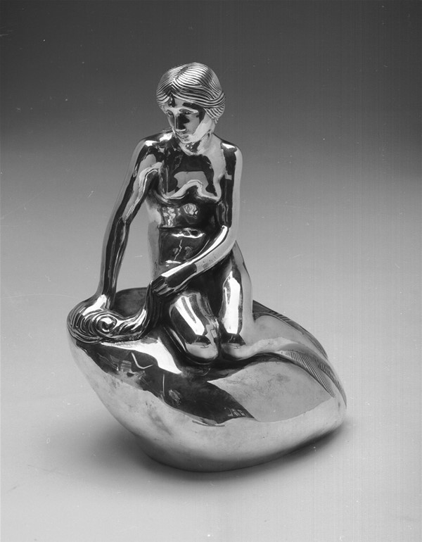 Den lille havfrue. figur i bronze